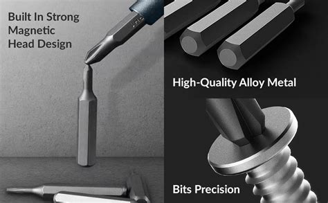 24-in-1 Magnetic Screwdriver Set for Electronics – Mini Professional ...