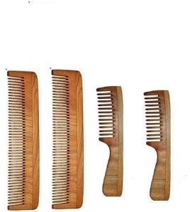 Osking Wooden Neem Comb Natural Anti Static Wood for Detangling and ...