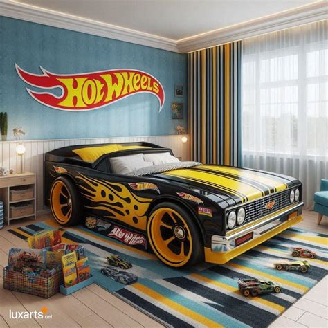Fuel Your Child's Dreams with Sleek and Creative Hot Wheels Kids Beds ...