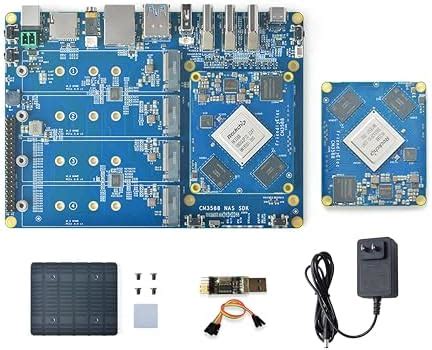 WayPonDEV CM3588 Network Storage Module NAS Kit, 16GB LPDDR4 Single ...