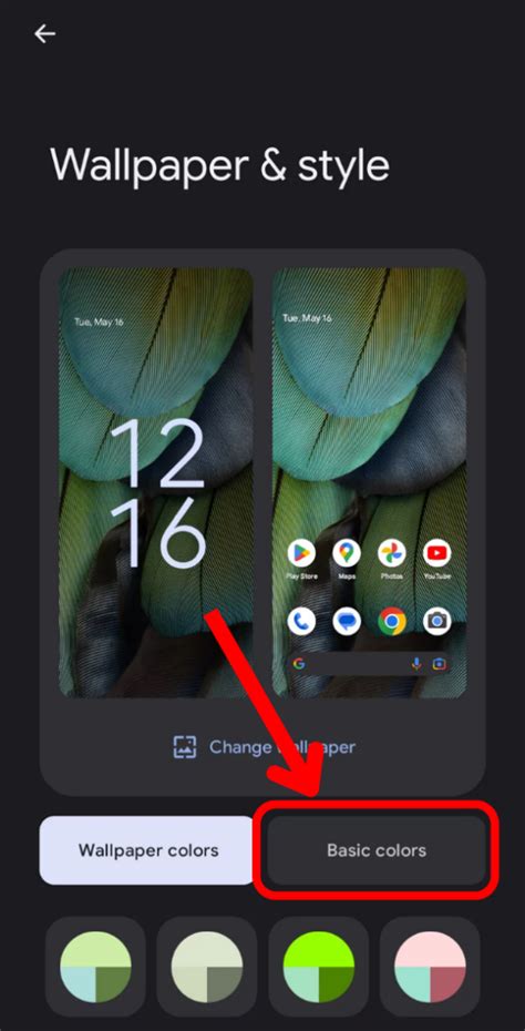 Image result for Change Screen Color Android