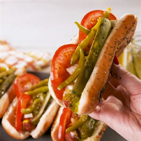 Chicago style hot dogs – Artofit