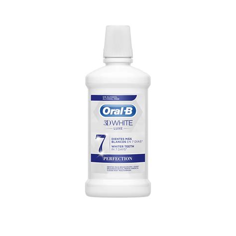 Mouthwash Oral-B 3D White Luxe Perfection Pieces Whitener, 55% OFF