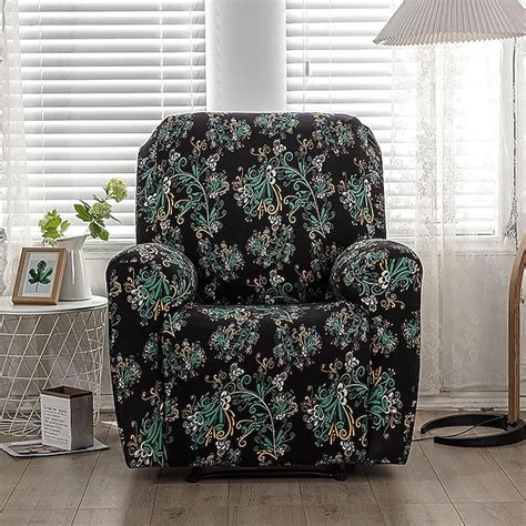 Recliner Covers Slipcovers Super Stretch Floral Printed Sofa Couch ...