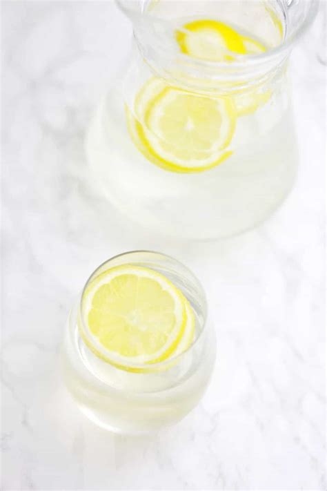 Lemon Water Recipe - Recipe Vibes