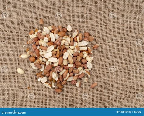 Wild Bird Food - Unsalted Peanuts, on Hessian. Help Feed Garden Birds Wildlife in Winter ...