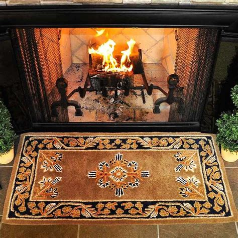 Compliment Your Fireplace With a Fireplace Rug