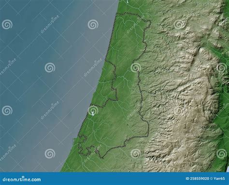 HaMerkaz, Israel. Wiki. No Legend Stock Illustration - Illustration of ...