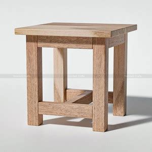 Goodwill Crafts Wooden Kids Stool | Solid Mango Wood | Seating & Step ...
