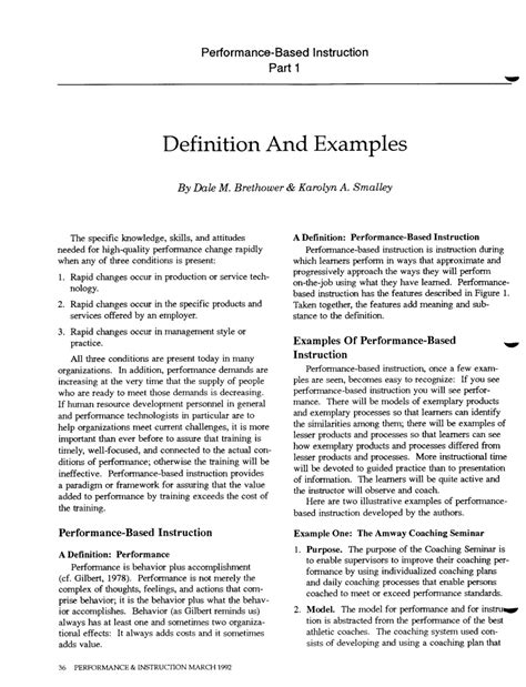 Image result for Performance-Based Learning Definition