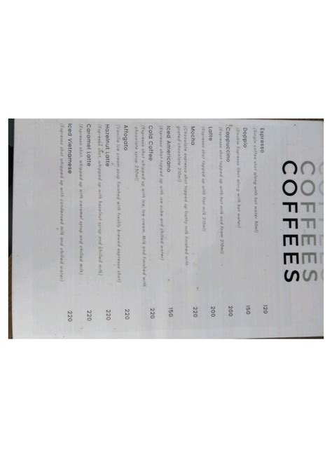 Menu at ON10 Rooftop Lounge, Ahmedabad