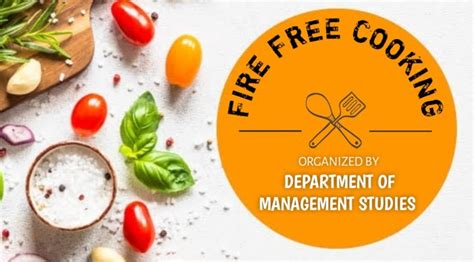 Department of Management Studies, SVCET has organised Fire free cooking ...