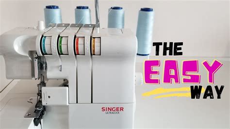How to Thread Singer Serger 的图像结果