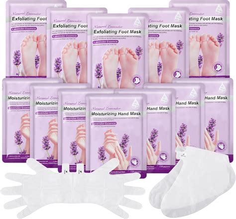 Amazon.com: Leelosp 24 Pack Hydrating Hand and Foot Mask Set ...