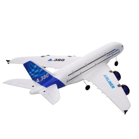 Buy A380 2.4G RC Airplane Flying Aircraft Glider with LED Searchlight ...