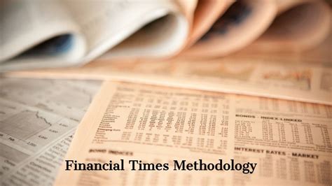 Financial Times Ranking Methodology