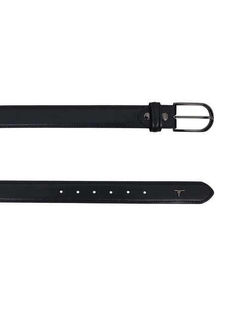 BULCHEE Premium Collection Mens Leather Belt - Blue