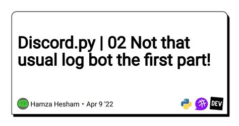 Log Warning Bot Discord 的图像结果