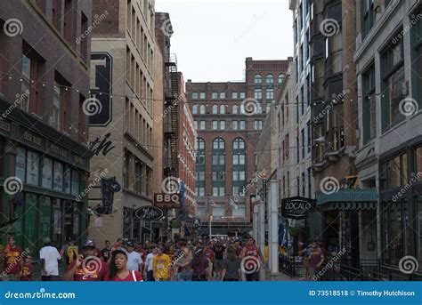 East 4th Street editorial stock photo. Image of game - 73518518