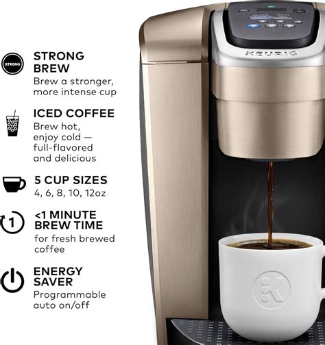 Keurig K-Elite Single Serve Coffee Maker, Iced Oman | Ubuy