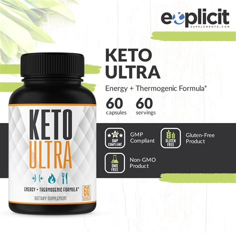 EXplicit Supplements Keto Ultra – Thermogenic Fat Burner Pills– India ...