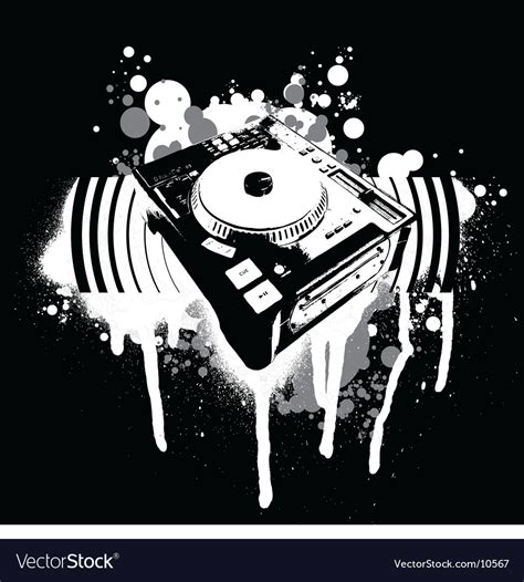 Turntable Royalty Free Vector Image - VectorStock
