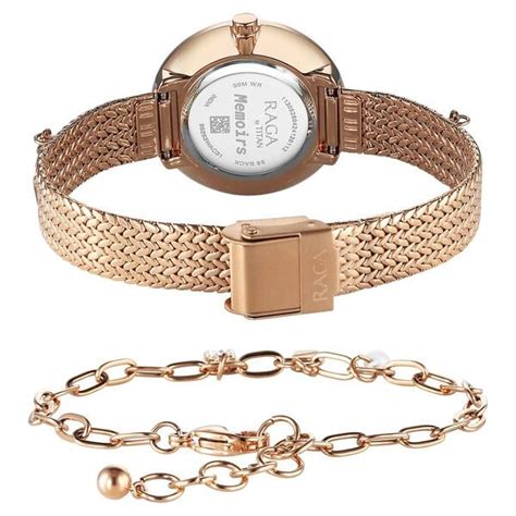 Buy Online Titan Raga Memoirs Quartz Analog Mother Of Pearl Dial With ...