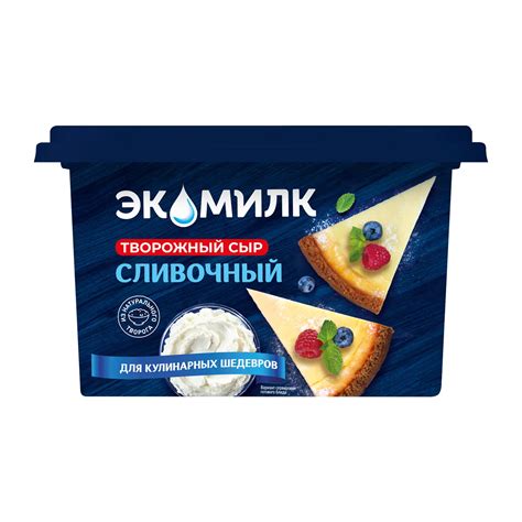 Сыр Экомилк творожный 60% 400г — в каталоге на сайте сети Магнит ...