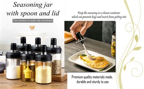 Ash & Roh® Glass Seasoning Container Ghee Oil/Honey Dispenser Bottle ...