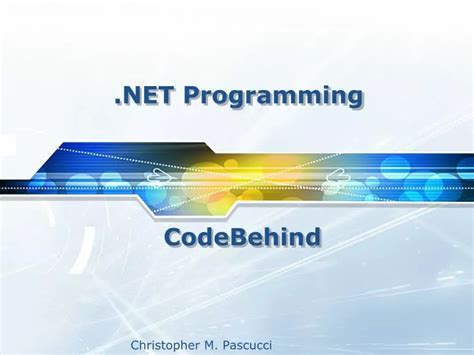 .Net Programming 的图像结果