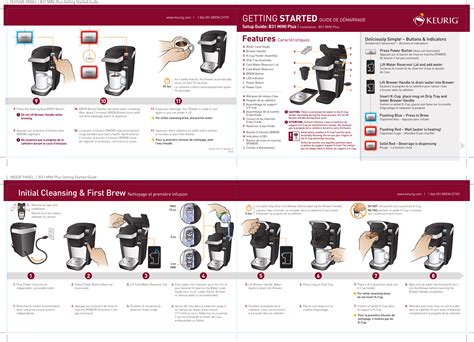 Keurig Mini Plus Quick Start Guide KEUR_QuickStart_60 201173 000_RevC
