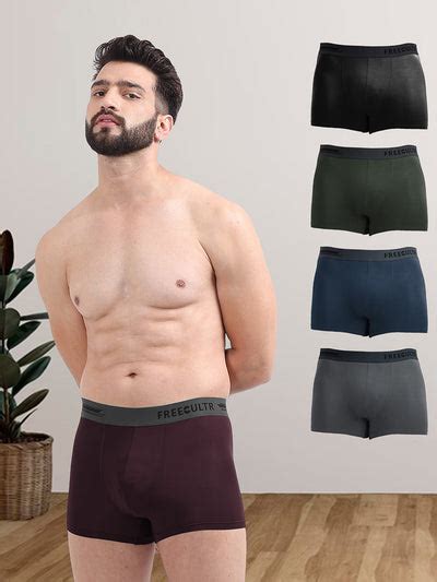 Men's Anti-Bacterial Micro Modal Trunk (Pack of 5)
