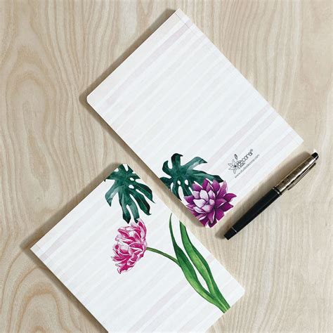 Lilac Lovelies - Botanical Design - Notebook