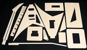 Electric Guitar Routing Template - Rhodes V : Amazon.in: Musical ...