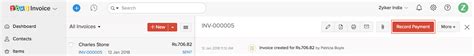 Online and Offline payments - Apply credits to invoices | Help - Zoho ...