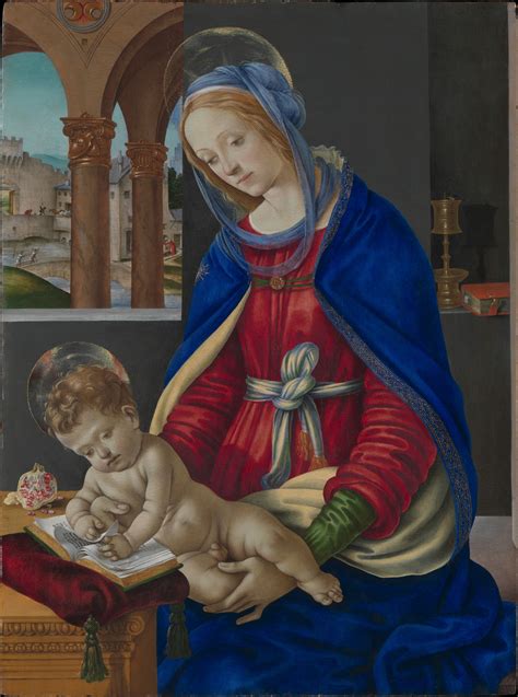 Painting Of Madonna And Child