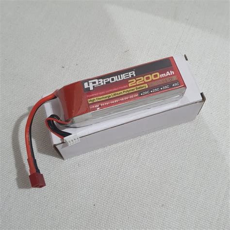 Jual Baterai Lipo Lpb Power 3s 11.1V 2200Mah 45C Rc Mn Wpl - T Dean ...