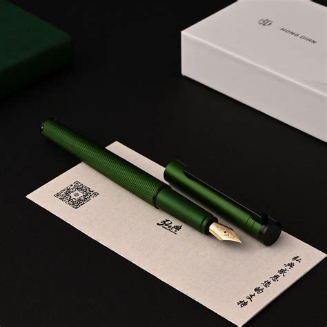 Buy Hongdian H2 Green Fountain Pen|Metal Pens Online|Makoba| Hongdian