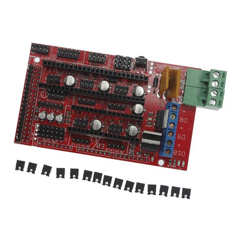 Fully Assembled 3D Printer Controller Board for Ramps 1.4 Arduino MEGA ...