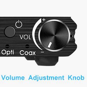 Tobo USB DAC 192kHz 24Bit Digital to Analog Converter with Bass&Volume ...