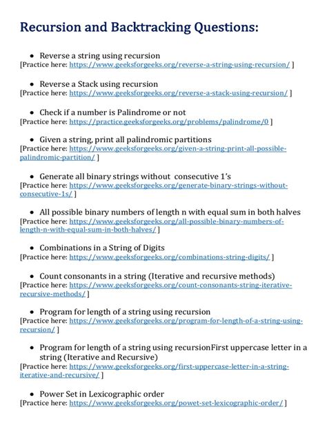 Backtracking Interview Questions 的图像结果
