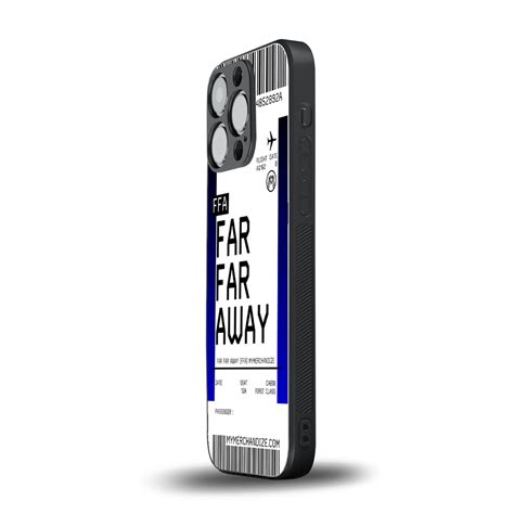 Far Far Away Boarding Pass Ticket Phone Cover for Iphone 13 Pro | Glass ...