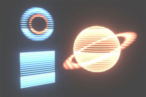 Unity Effect Graph Hologram 的图像结果