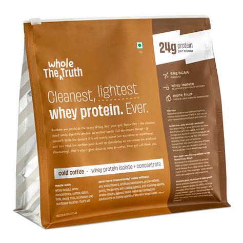 Buy The Whole Truth 24g Whey Protein Concentrate - 1kg Online | NutriStar