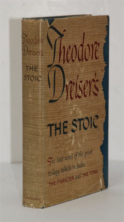 The Stoic by Dreiser, Theodore: Very Good Hardcover (1947) 1st Edition ...