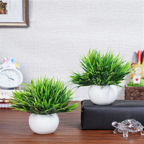 Dekorly Artificial Plant Faux Plants for Home Office Bedroom Livingroo