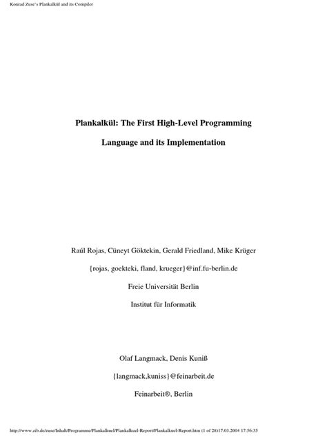 Image result for Plankalkul Programming Language Compiler