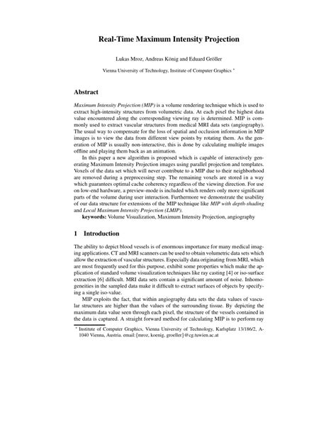 Image result for Maximum Intensity Projection Python