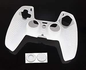 HB Store Compatible with PS5 Controller Silicone Cover Case Anti Slip ...