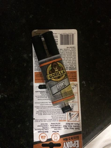 Gorilla Epoxy Glue Fix | Twinsprings Research Institute